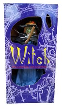 Vintage Witch Collins Halloween Collection Village Spooky Figurine 1997 New picture