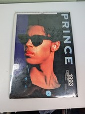 Prince 1993 Wall Picture Calendar New Sealed Reusable Year 2027 Made England  picture