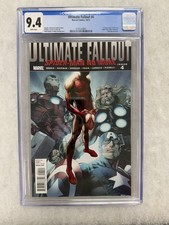 Ultimate Fallout #4 CGC 9.4 Marvel  1st App New Spider-Man (Miles Morales) picture