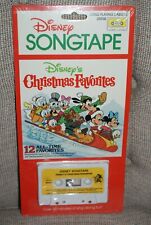 Disney Christmas Favorites Song tape Cassette & Book 12 All Time Favorites NEW picture