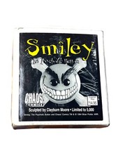 SMILEY THE PSYCHOTIC BUTTON (1994) ORNAMENT **3/5000** RARE VINTAGE LOW SCULPT # picture