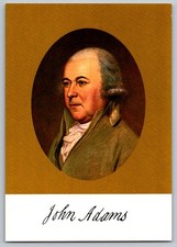 Postcard - John Adams (1735-1826) By Charles Willson Peale, Philadelphia picture