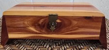 Wooden Cedar Box - Jewelry Trinkets Keepsakes *Insignia Cumberland, Wis. picture