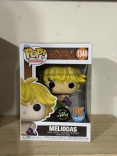 Seven Deadly Sins Meliodas Demon Mode Funko Pop Vinyl #1344 PX Exclusive Chase picture