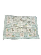 Vintage Hand Made Crib Baby Toddler Pillowcase Classic Gender Neutral From Italy picture