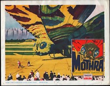 MOTHRA original 1962 lobby card TOHO SCI-FI 11x14 movie poster  picture