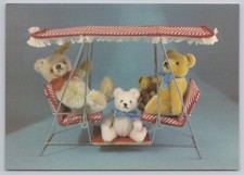 Small Teddy Bears - Swing Time Steiff & Hermann Germany 1985 Ted Menten Postcard picture