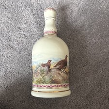Famous Grouse ceramic limited edition decanter 24ct gilded gold  Wade porcelain picture