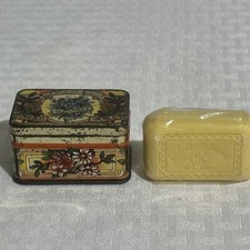 Vintage Bergamot Gilchrist & Soames London Soap In Original Tin ROSEMARY UNUSED picture