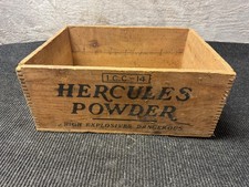 Vintage Hercules Powder ICC-14 Wooden Crate Nice Condition picture