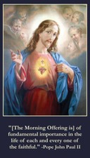 Morning Offering Prayer Card, 10-pack, with Two Free Bonus Cards Included picture