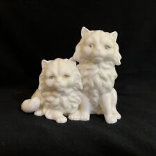 Lenwile China Ardalt Japan Verithin Bisque Porcelain Victorian Cats Kittens Vint picture