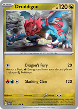 Druddigon 115/159 Common JOURNEY TOGETHER Pokemon Near Mint picture