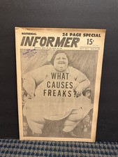 1967 Jan 29th National Informer Newspaper, What Causes Freaks?  (VRN10G)-2 picture