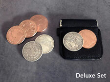 Hopping Half (Morgan Dollar Queen Victoria Ancient Coin) Deluxe Set Coin Magic picture