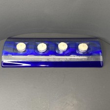 Scott Irvine of Edinburgh Scotland Fused Glass Votive Holder picture