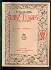 1903 Handbook of the New Library of Congress in Washington by Herbert Small picture