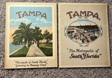 Vintage Tampa Florida Souvenir Booklet Brochure Metropolis of South Florida 1920 picture
