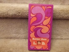 VINTAGE 1960s 70s Retro Prank Gift Better than L.S.D. LSD Neon Hippie Woodstock picture
