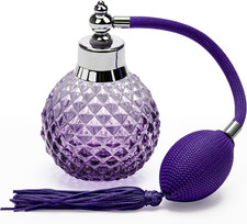 Coolrunner Crystal Art Vintage Style Refillable Perfume Atomizer Long Spray Bott picture