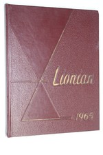 1965 Lincoln High School Yearbook Annual Canton Ohio OH - Lionian 65 picture