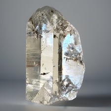 “Halo in Ice” Ganesh Himalayan Etched Top Prismatic Akashic Quartz Crystal picture