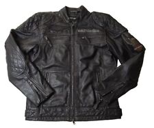 Harley Davidson Leather Jacket Genuine Motorclothes Riding Gear Med Motorcycle  picture