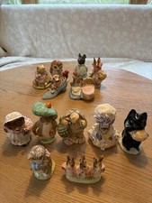 Beautiful Beatrix Potter figurine collection being sold together as one bundle. picture