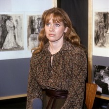 Liv Ullman beautiful 1970's era posing for press cameras 12x12 inch poster picture