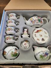 Alice in Wonderland by Paul Cardew Miniature Tea Set x13 Pieces New 2015 picture