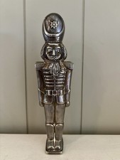 Vintage 1993 GODINGER Silver Plated Toy Solder NUTCRACKER 8