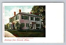 Concord MA-Massachusetts, Scenic Greetings from Concord Antique Vintage Postcard picture
