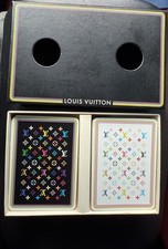 LOUIS VUITTON Vintage Monogram Playing Cards 2 Decks  picture