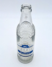 Vintage 1952 Pilot Better Flavors Soda Bottle Ship Wheel Littleton NC 10oz ACL  picture