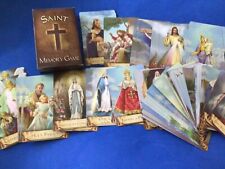 Saint Memory Game 54 Cards Archangel Michael, Jude Jesus Mary Lourdes Guadalupe picture