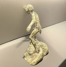 Gollum Figure | Lord Of The Rings Brass Metal Statue Holding The Rin My precious picture
