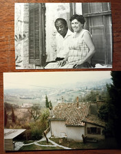 2 Unpublished James Baldwin Photos ~ Landlady Jeanne Faure & 