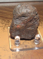 160 gm Aletai iron meteorite Rough uncut china xinjian armanty stand JAL picture