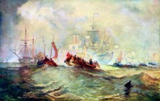 The Landing of William of Orange at Torbay, 1688', c1920 Old Photo picture