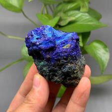 Natural Azurite Malachite Geode Crystal Mineral Specimen Reiki Healin Goods picture
