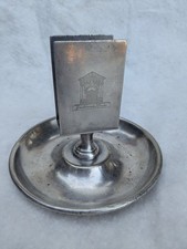 Antique Mappin & Webb Grosvenor House Hotel Silverplate Match Holder  picture