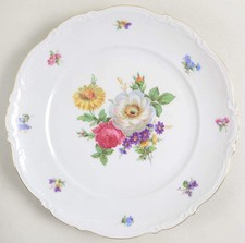 Mitterteich Meissen Floral Dinner Plate 8798108 picture