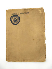 Crane Tech High School Yearbook, Science and Craft, Chicago, Class of 1918 1/2 picture