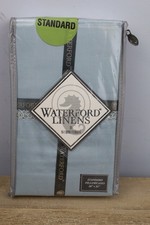 Pair of Standard Size Waterford Linens Carina 100% Cotton 300 TC Pillowcases picture