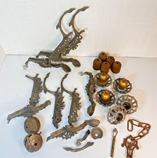 Antique Art Deco 5 Light Chandelier For Parts or Repair: As Is picture