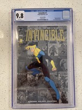 Invincible #1 Skybound Exclusive Yellow Foil Edition 9.8 CGC 300 print picture