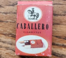 VINTAGE CABALLERO CIGARETTES TRAVEL ASHTRAY IN ORIGINAL BOX MADE IN HONG KONG picture