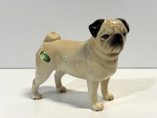 Beswick England CH Cutmil Cupie Pug Figurine Hand Painted Porcelain Dog 5