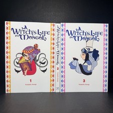 A Witch’s Life in Mongol Manga Volumes 1-3 New English US Authentic Yen Press picture
