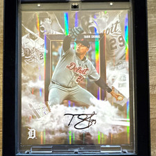 Tarik Skubal Autographed Signed Detroit Tigers 2026 Fanatics Emanate /25 picture